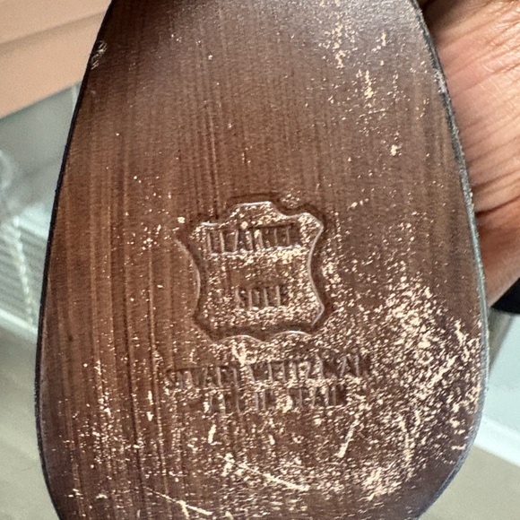 Stuart Weitzman Black Heels with Gray Bow - Picture 3 of 6